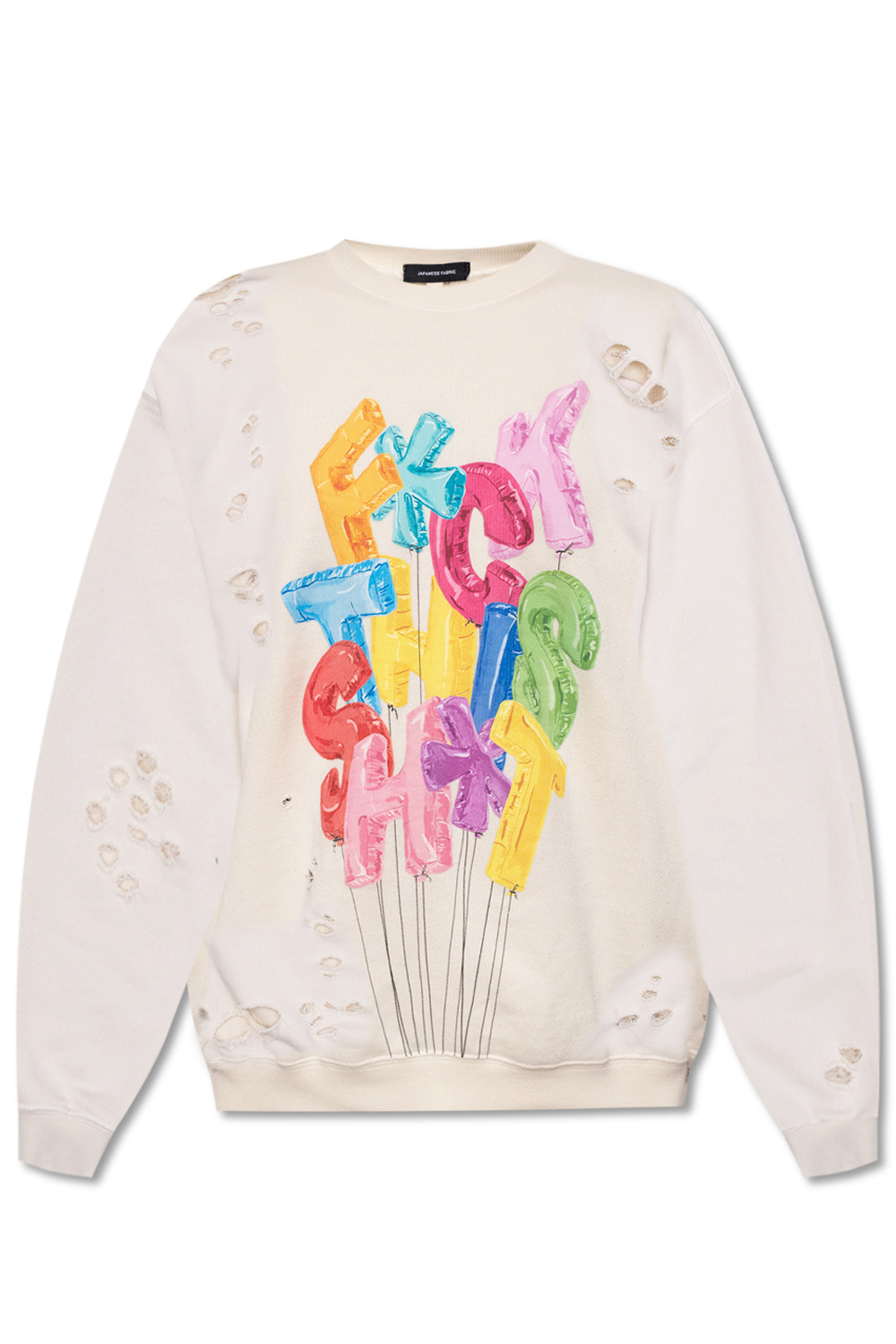 Printed sweatshirt R13 - VITELLI White Doomboh Trucker Jacket ...